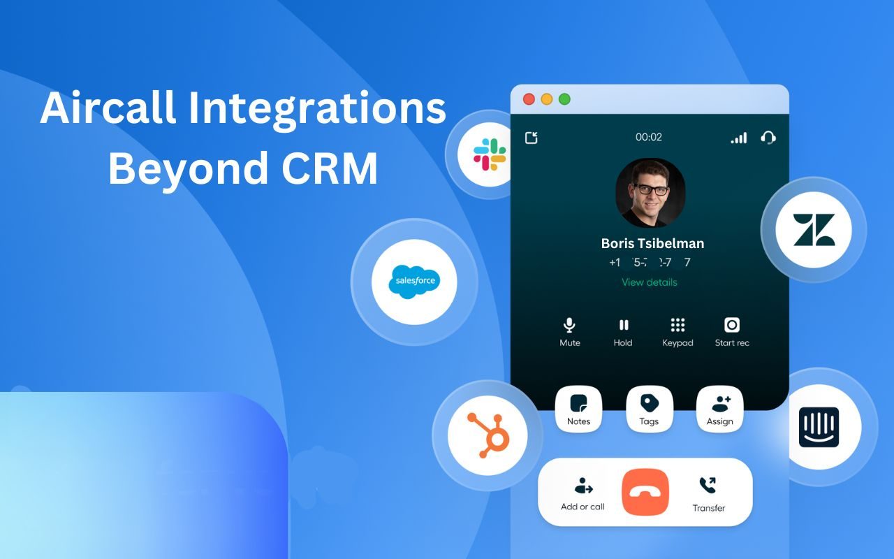 Aircall Integrations Beyond CRM