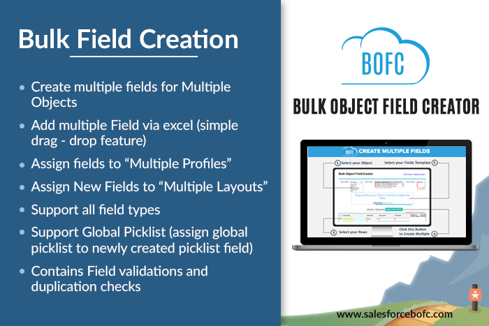 Bulk Object Field Creator for Salesforce